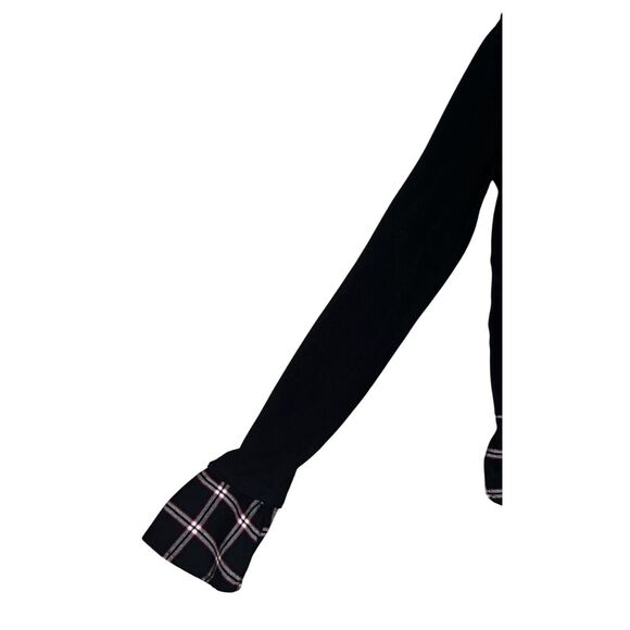 Generation love  Long Sleeve Round Neck Cuff Tartan Preppy  size - Picture 7 of 8